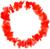 Гавайское ожерелье световое, 3 режима подсветки, цвет красный