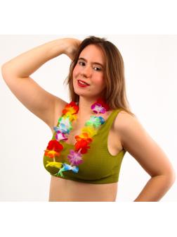 Гавайское ожерелье световое «Охана», 3 режима подсветки