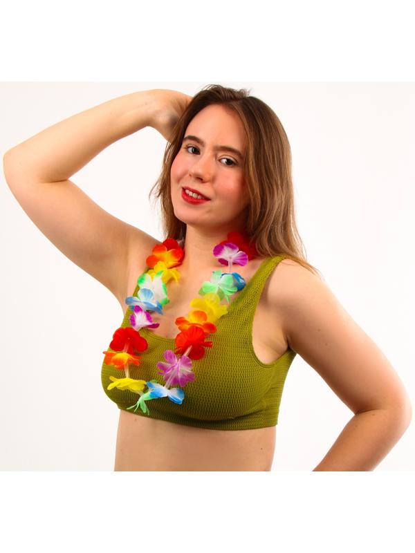 Гавайское ожерелье световое «Охана», 3 режима подсветки