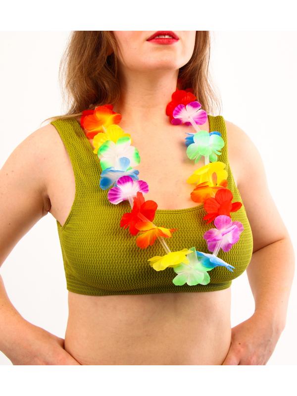 Гавайское ожерелье световое «Охана», 3 режима подсветки