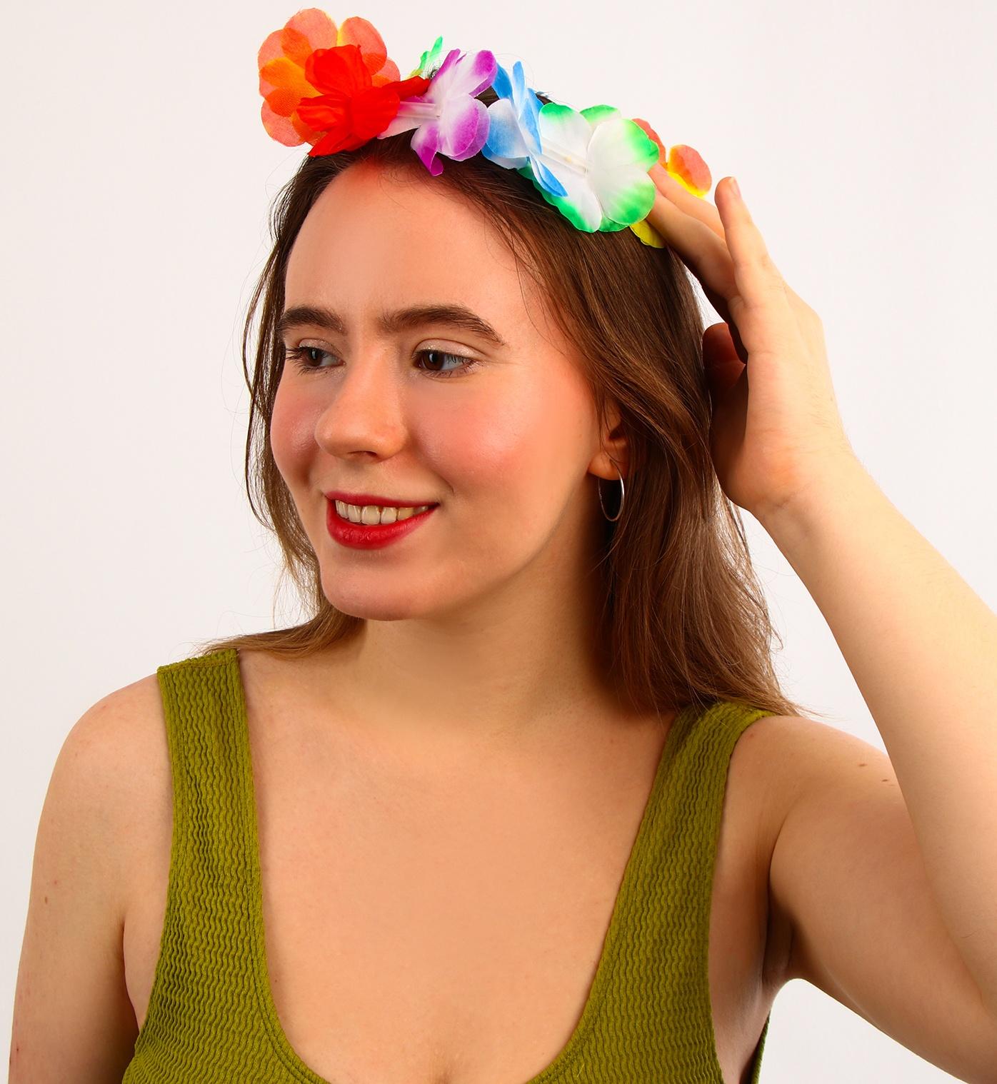 Гавайский световой венок «Купуна», 3 режима подсветки