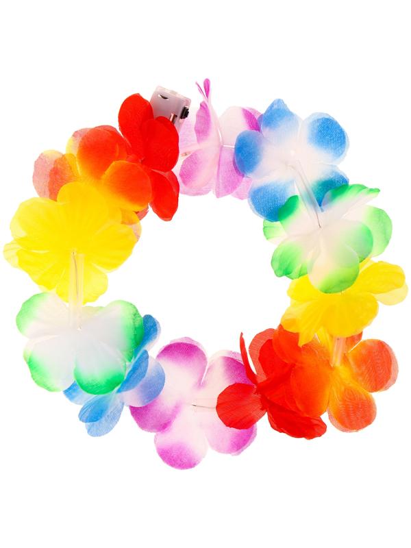 Гавайский световой венок «Купуна», 3 режима подсветки