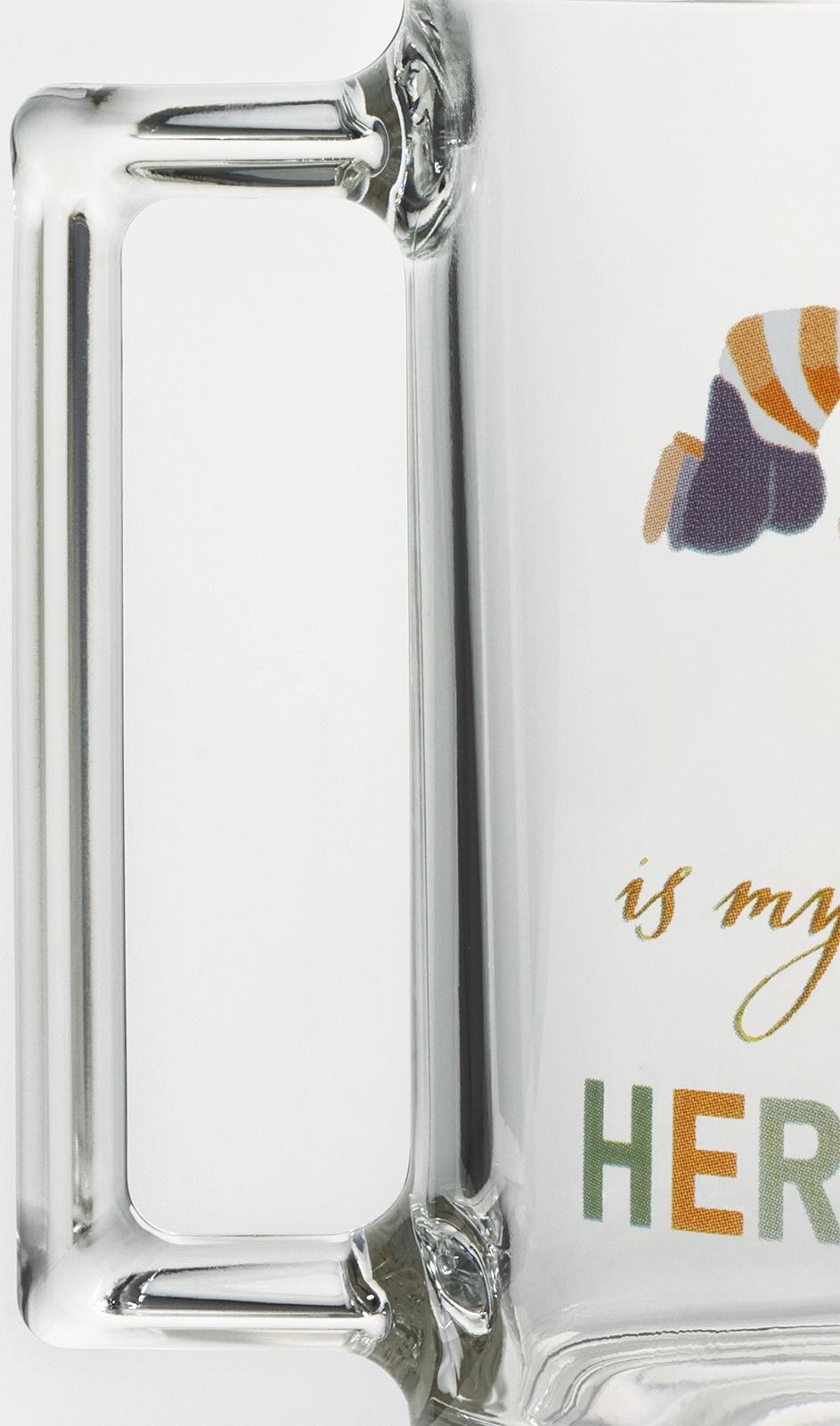 Кружка стеклянная «Фитнес. Папа», 320 мл