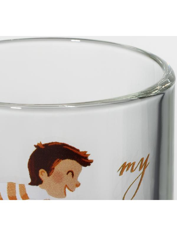 Кружка стеклянная «Фитнес. Папа», 320 мл