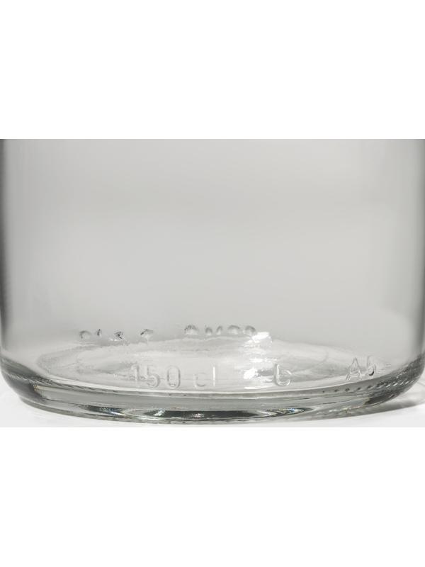 Банка для сыпучих продуктов с металлической крышкой 