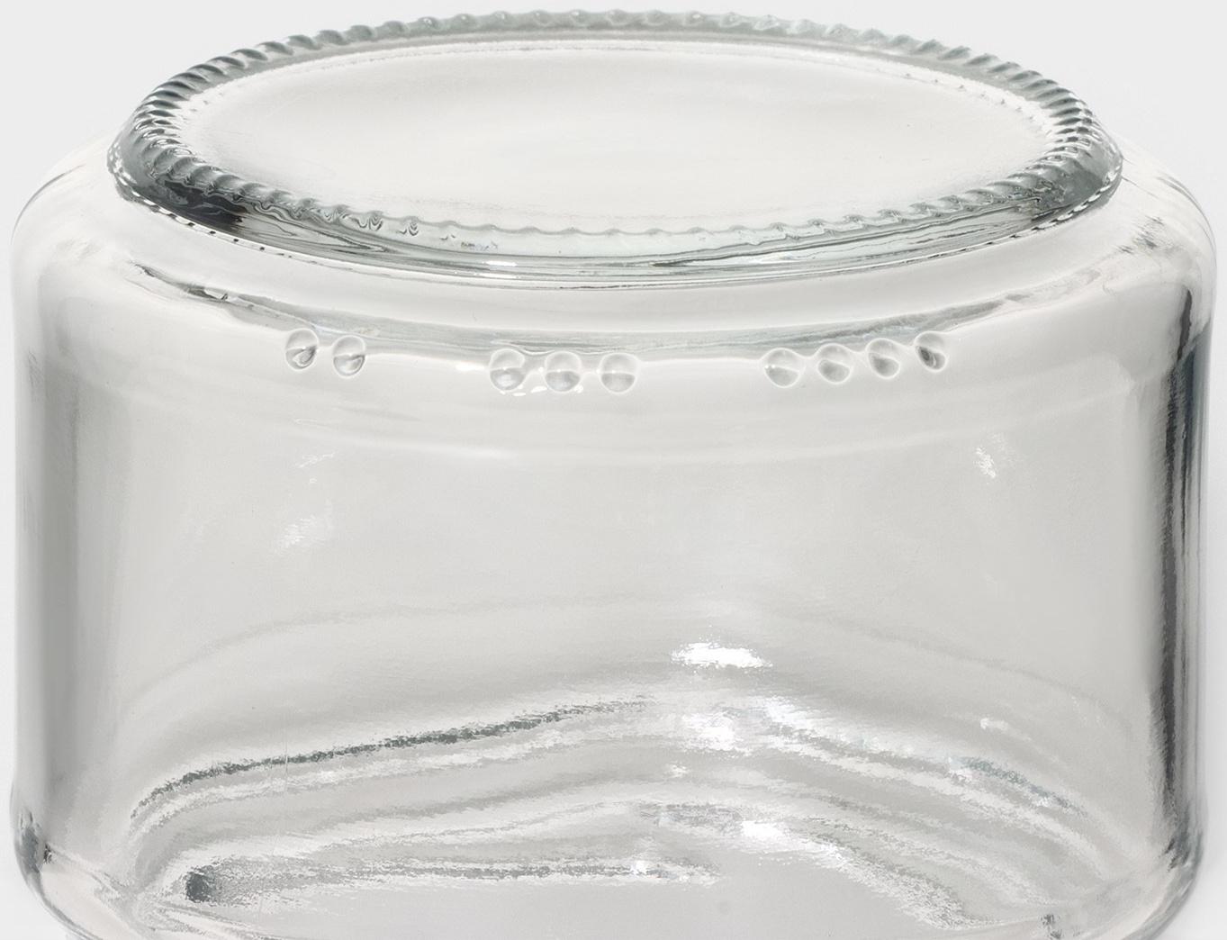 Банка для сыпучих продуктов с ложкой 