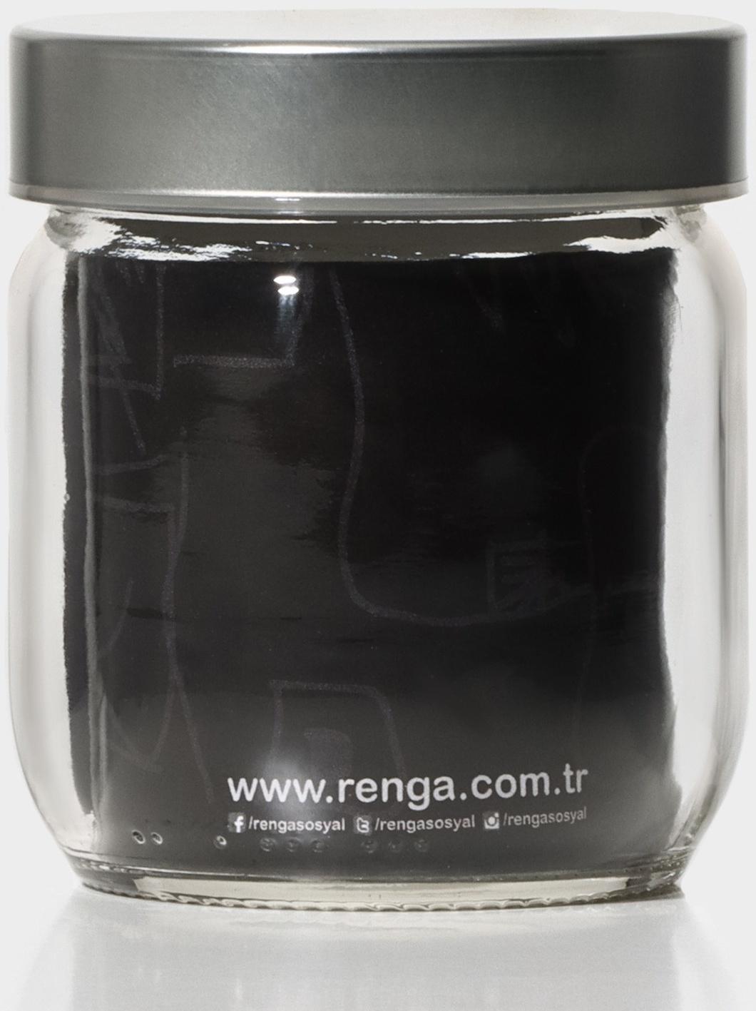 Банка для сыпучих продуктов с металлической крышкой 