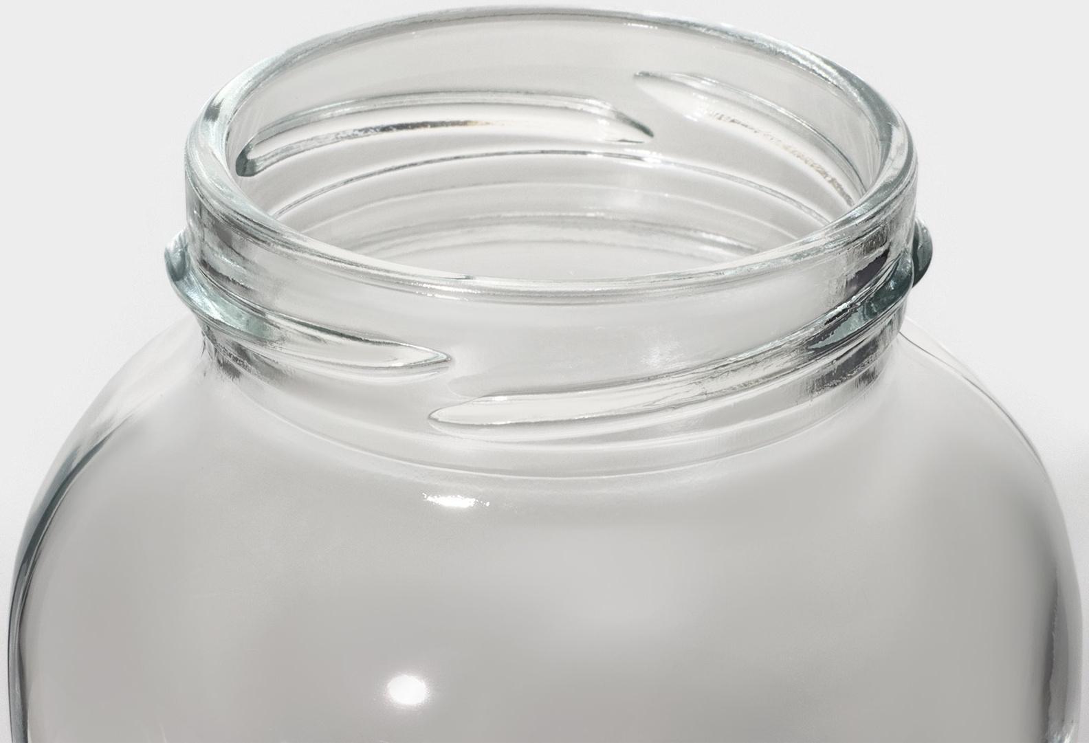 Банка стеклянная для сыпучих продуктов 