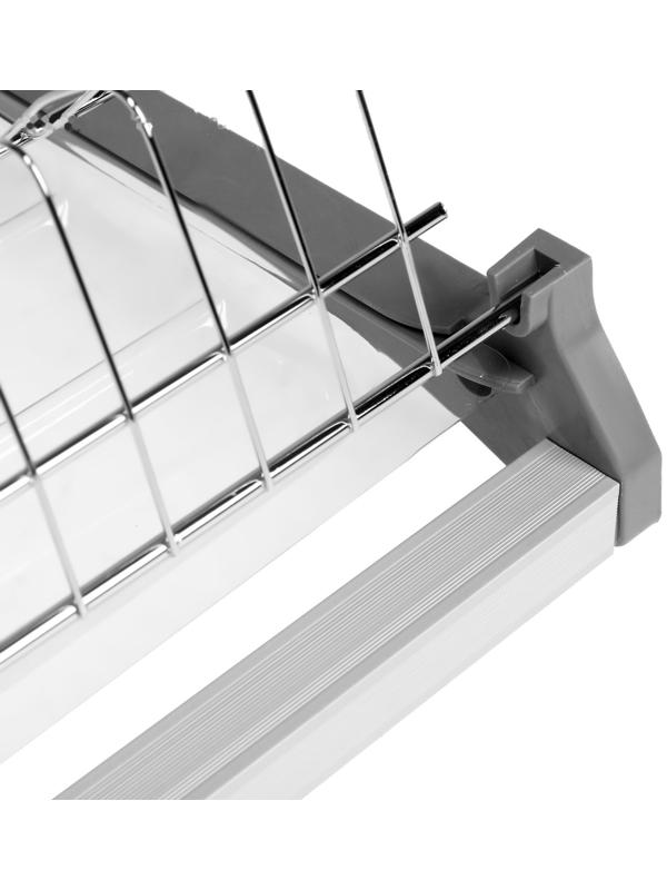 Сушка для посуды CAPPIO, 700 мм. хром