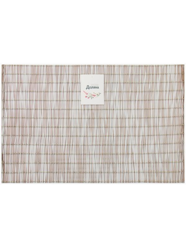 Салфетка на стол Доляна, цв.золото, 45*30см
