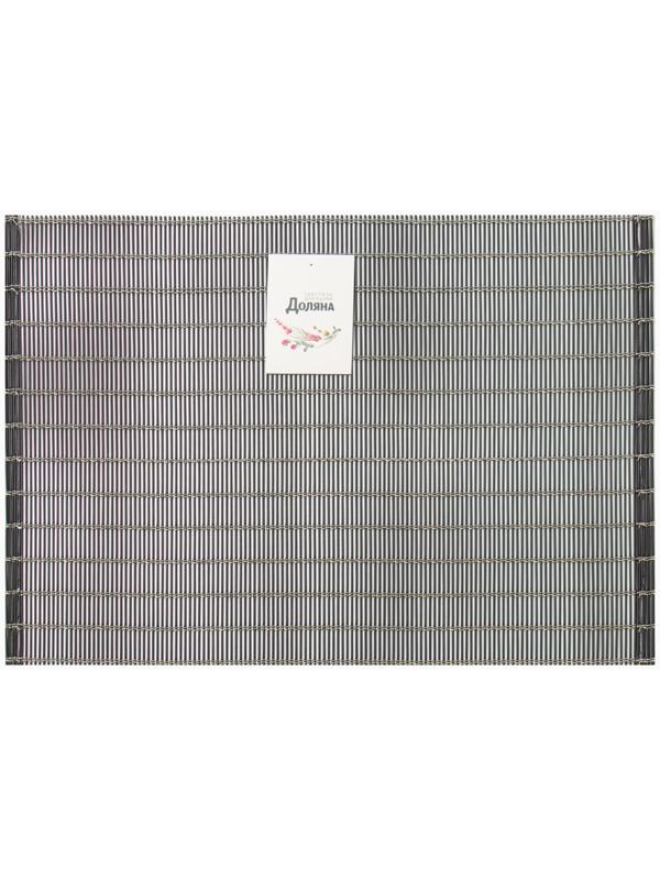 Салфетка на стол Доляна, цв.черное золото, 45*30см