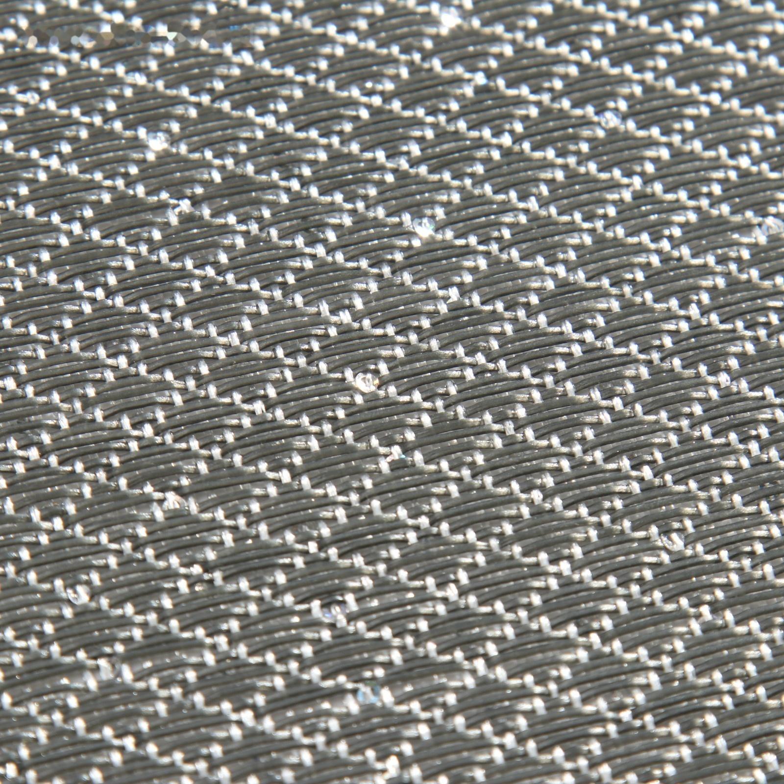 Салфетка на стол Доляна, цв.темное серебро, 45*30см