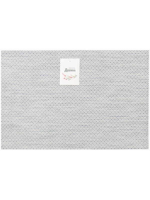 Салфетка на стол Доляна, цв.серый, 45*30см