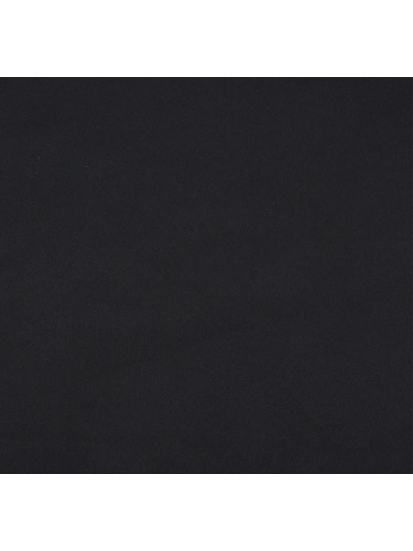 Штора портьерная Этель 250*265 см, цв.черный, блэкаут, пл. 240 г/м2