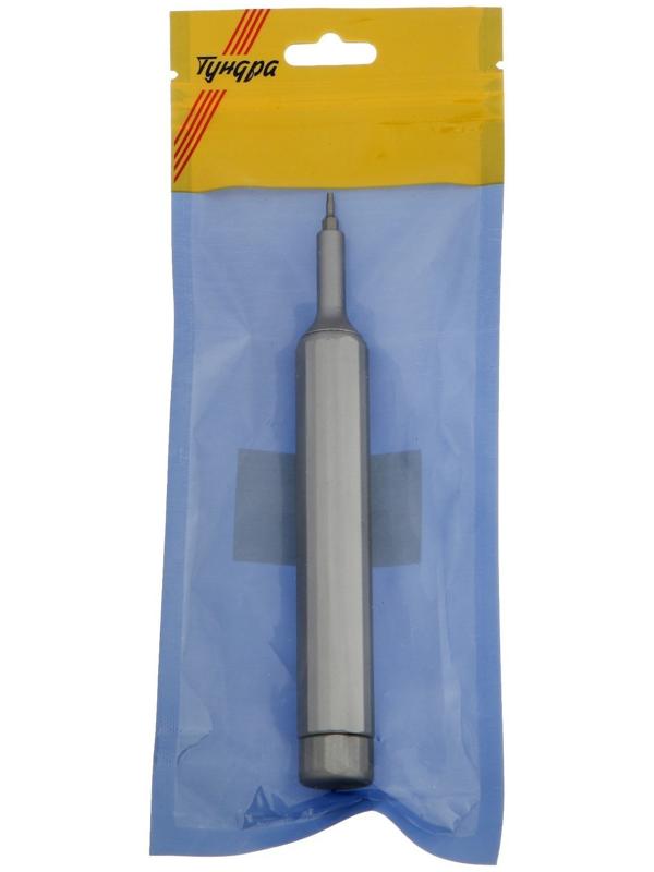 Отвертка с битами для точных работ ТУНДРА, двухсторонние биты 19 шт. 38 в 1