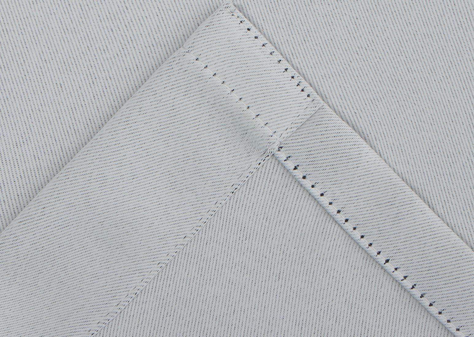 Штора портьерная Этель 145*265 см, цв.светло-серый, блэкаут, пл. 240 г/м2