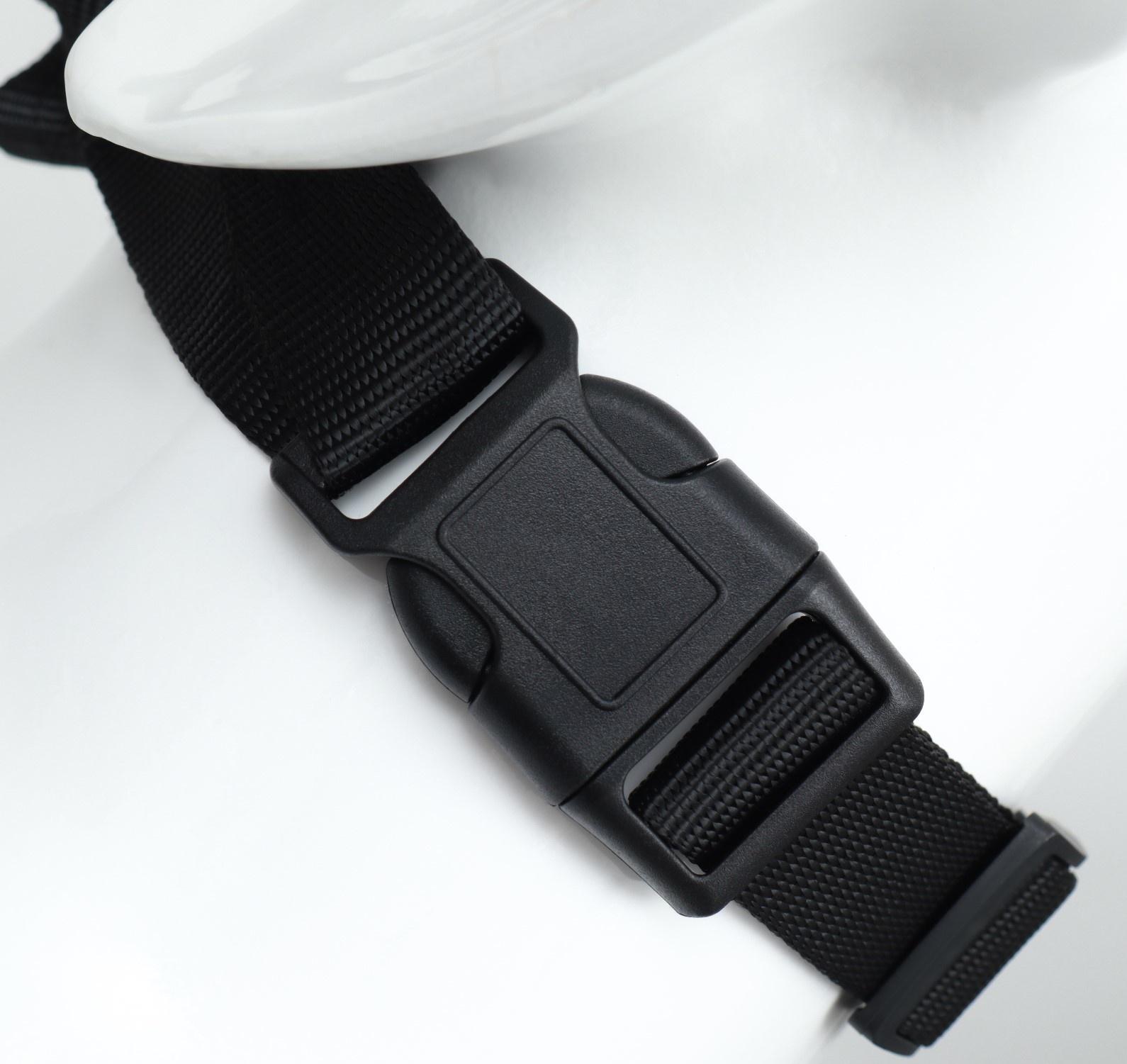 Недоуздок для собак с мягким подкладом, размер XL, ОM  23-34 см, ОШ 20-28 см, черный