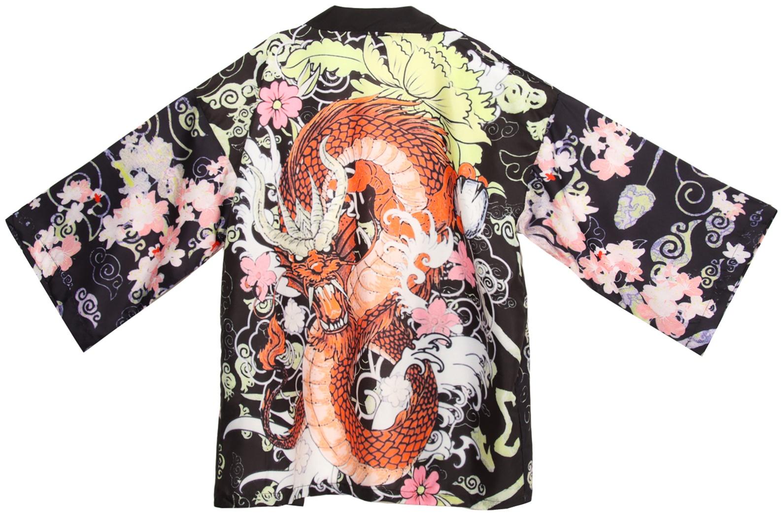 Карнавальное хаори «Красный дракон», р. 48–52 (L)