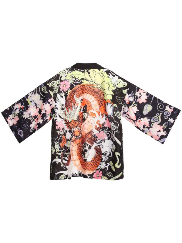 Карнавальное хаори «Красный дракон», р. 48–52 (L)