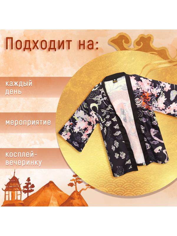 Карнавальное хаори «Красный дракон», р. 48–52 (L)