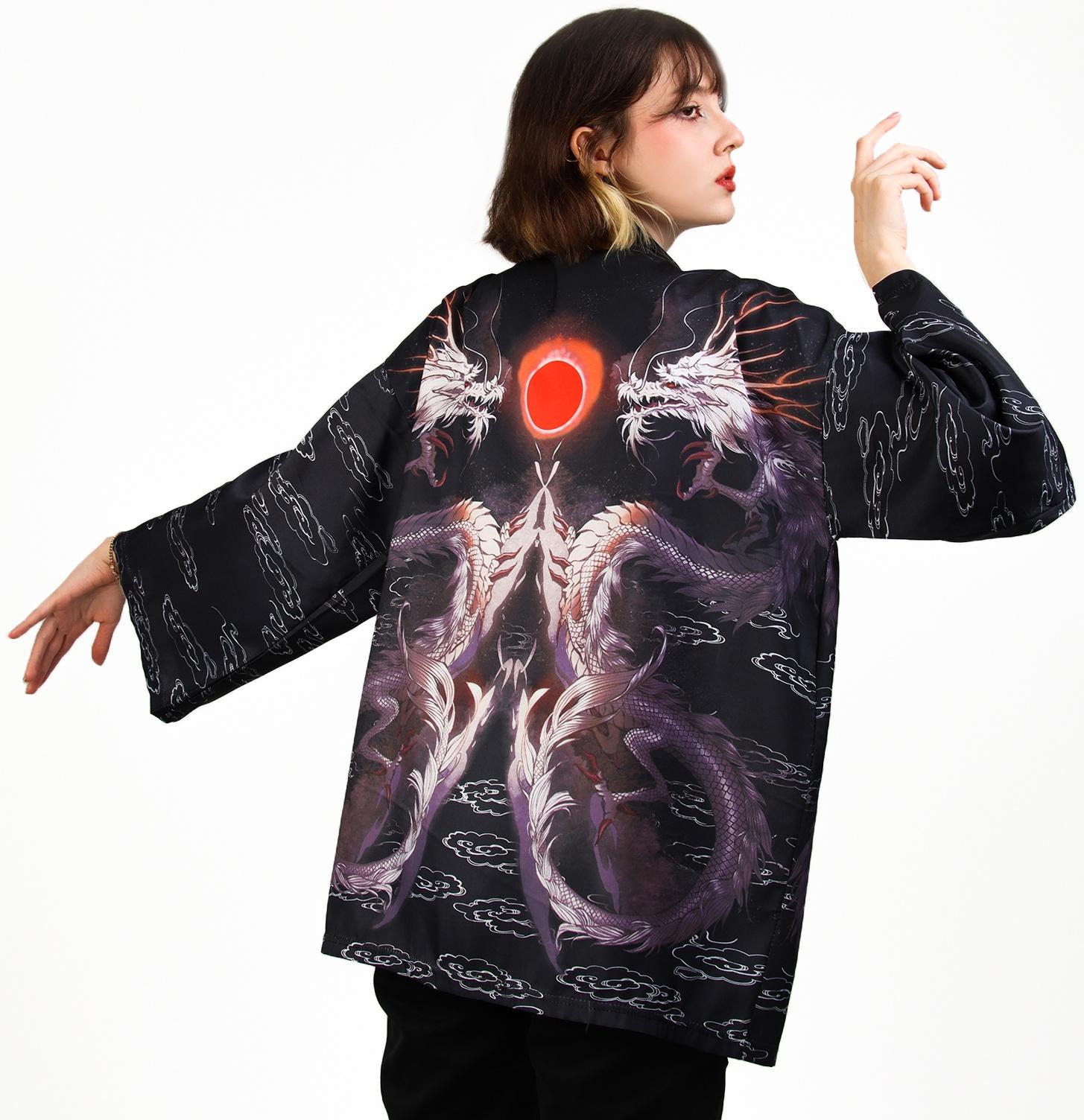 Карнавальное хаори «Магические драконы», р. 42–44 (S)