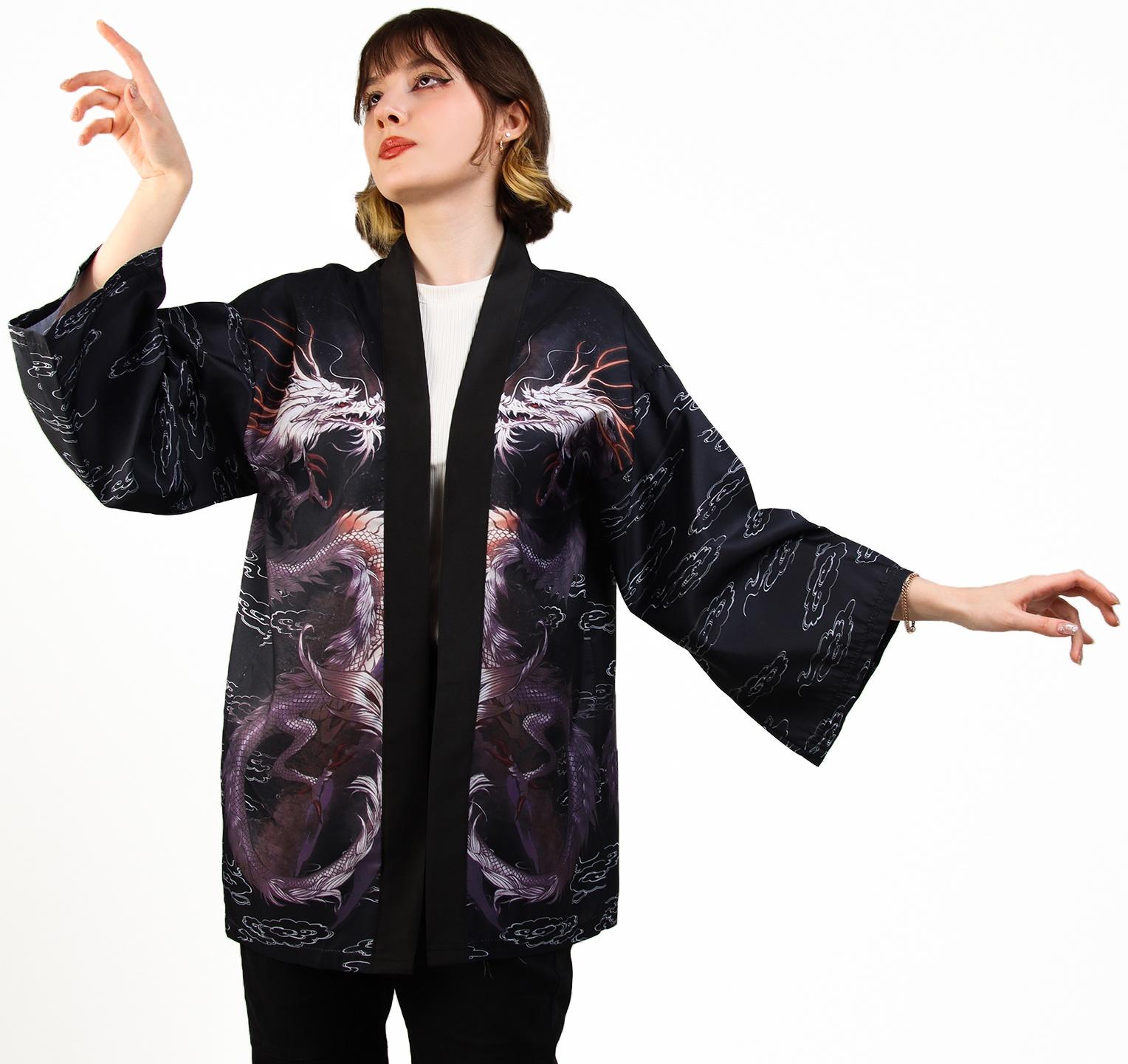 Карнавальное хаори «Магические драконы», р. 42–44 (S)