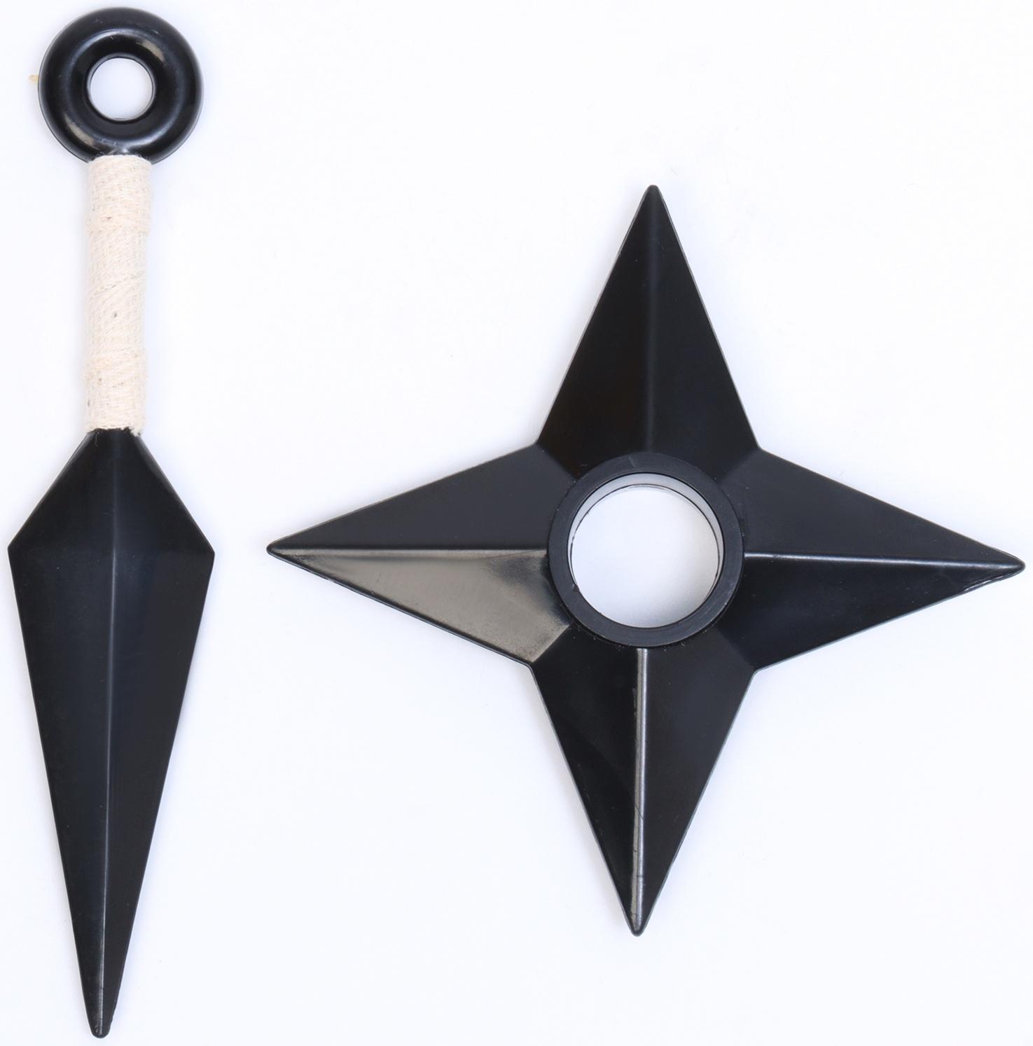 Карнавальный набор «Шиноби»: повязка, кунаи, сюрикен, снуд