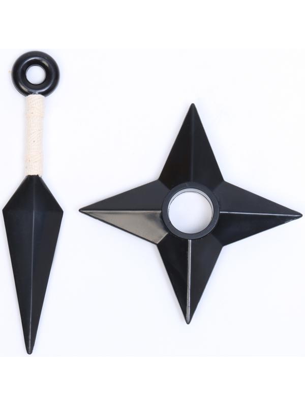 Карнавальный набор «Шиноби»: повязка, кунаи, сюрикен, снуд