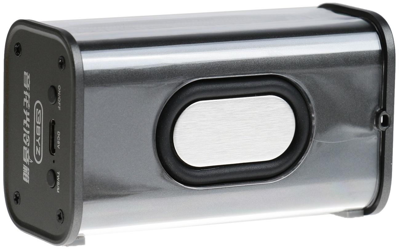 Портативная колонка BYZ К08, 5 Вт, 600 мАч, ВТ 5.1, функция TWS, серая