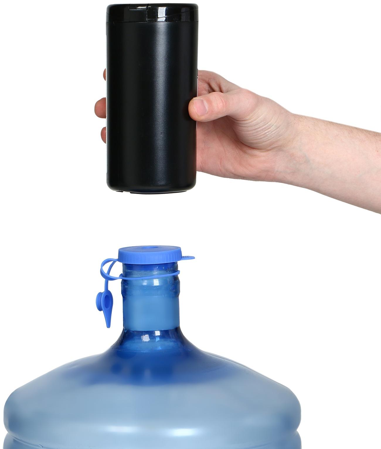 Пробка под кулерную бутыль, с отверстием под шланг, d = 1 см, 12,5 л, 19 л