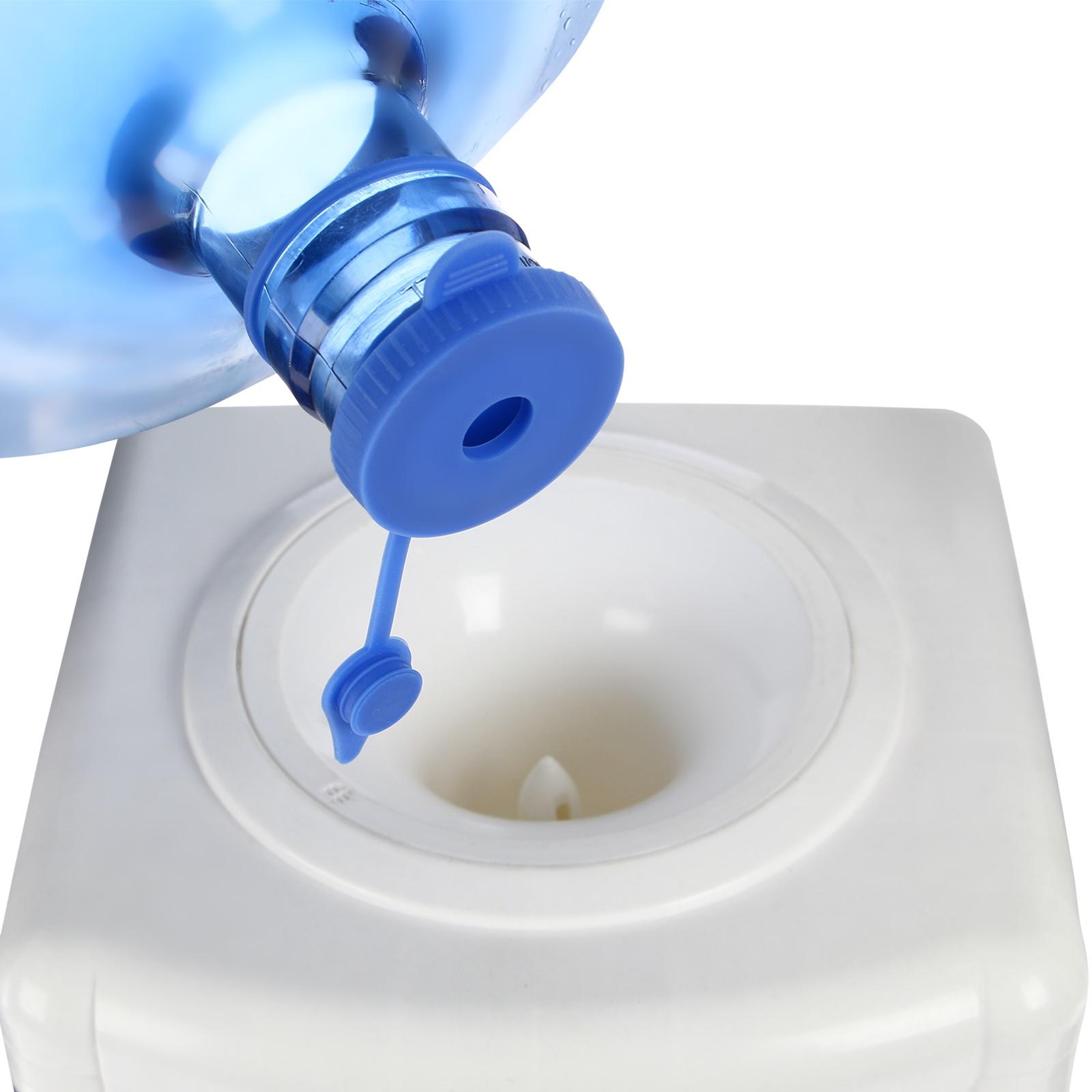 Пробка под кулерную бутыль, с отверстием под шланг, d = 1 см, 12,5 л, 19 л