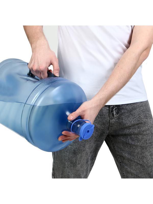 Пробка под кулерную бутыль, с отверстием под шланг, d = 1 см, 12,5 л, 19 л