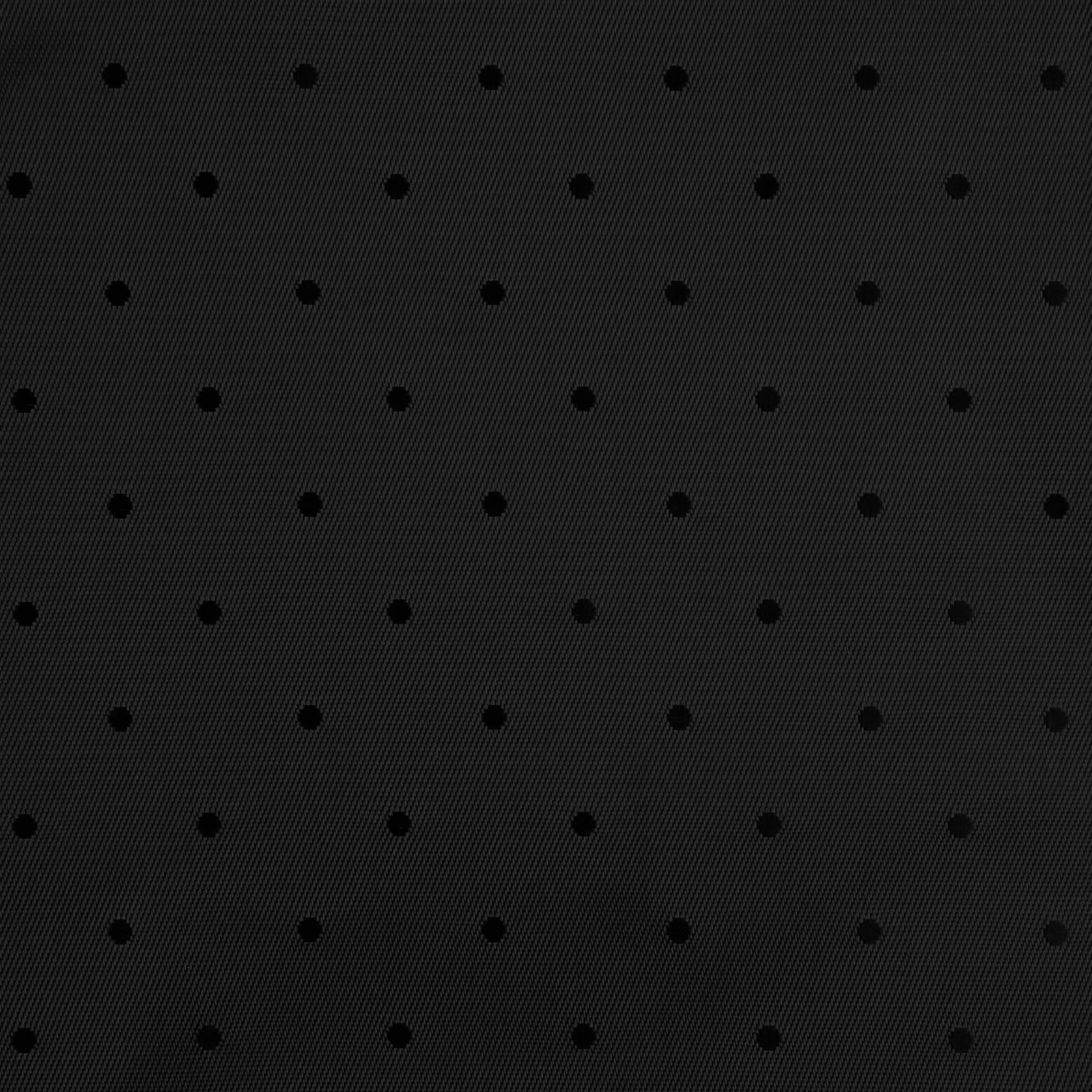 Ткань подкладочная «Горох», двусторонняя, 100 % вискоза, 1 × 1,4 м, цвет чёрный