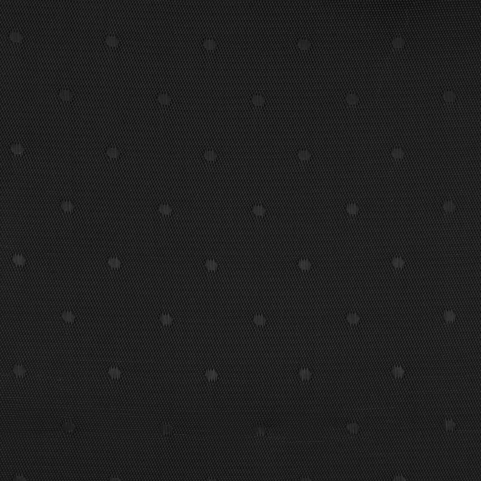 Ткань подкладочная «Горох», двусторонняя, 100 % вискоза, 1 × 1,4 м, цвет чёрный