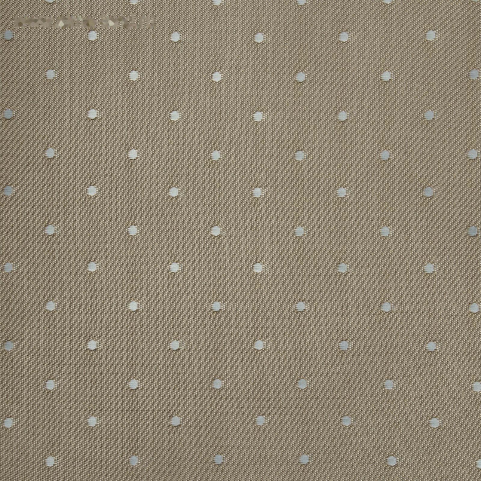 Ткань подкладочная «Горох», двусторонняя, 100 % вискоза, 1 × 1,4 м, цвет бежевый