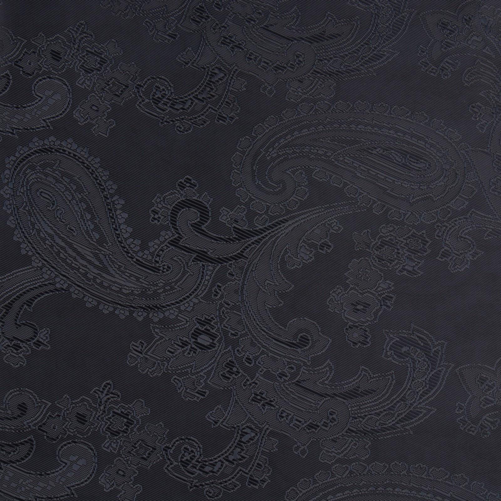 Ткань подкладочная «Огурцы», 100 % полиэстер, 1 × 1,4 м, цвет тёмно-синий