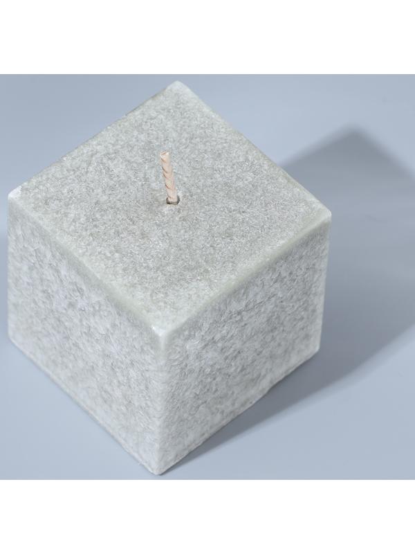 Свеча интерьерная For comfort, серая, 5 х 5 см