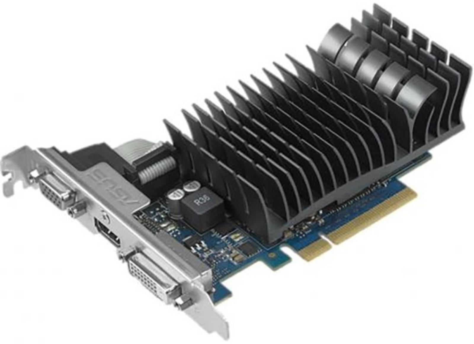 Видеокарта ASUS GEFORCE  GT730-SL-2GD5-BRK, 2 Гб, 64bit, GDDR5, DVI, HDMI, VGA