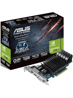 Видеокарта ASUS GEFORCE  GT730-SL-2GD5-BRK, 2 Гб, 64bit, GDDR5, DVI, HDMI, VGA