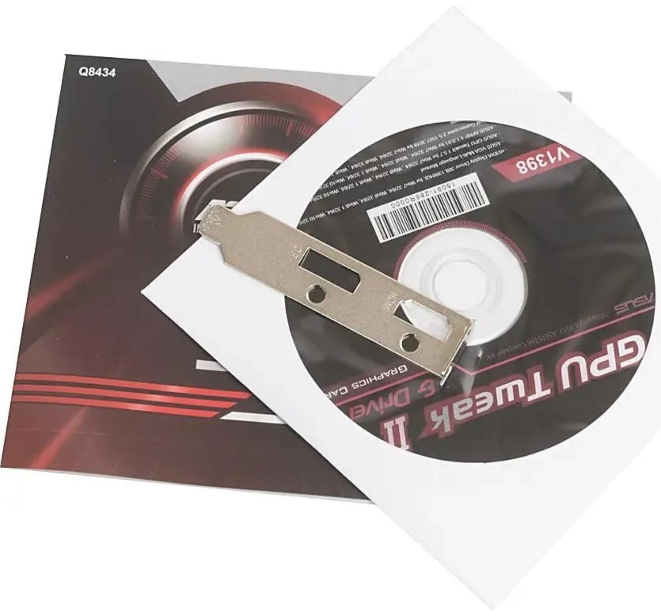 Видеокарта ASUS GEFORCE GT1030-2G-BRK, 2 Гб, 64bit, GDDR5, HDMI, DP