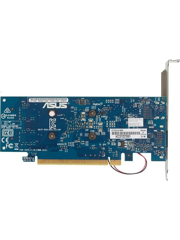 Видеокарта ASUS GEFORCE GT1030-2G-BRK, 2 Гб, 64bit, GDDR5, HDMI, DP