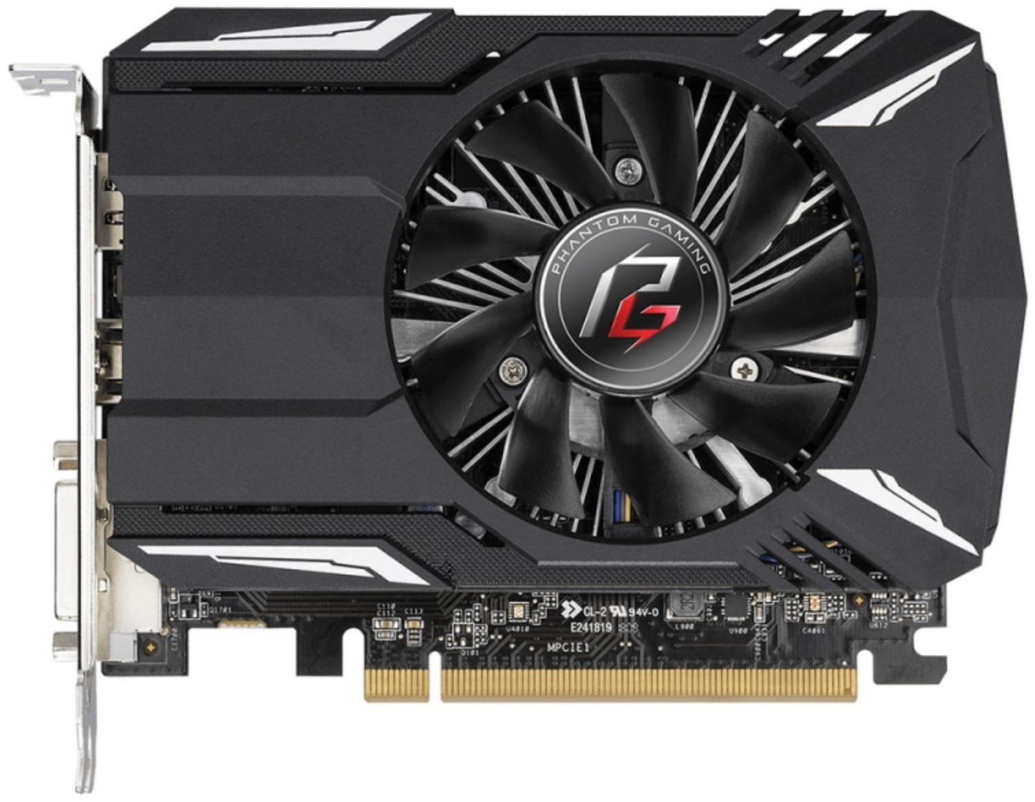 Видеокарта RADEON ASRock 550 Phantom Gaming , 2 Гб, 64bit, GDDR5, DVI, HDMI, DP