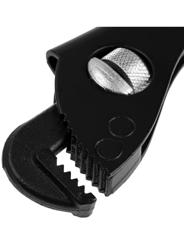 Ключ трубный ТУНДРА, 45 сталь, увеличенное раскрытие до 40 мм, 175 мм