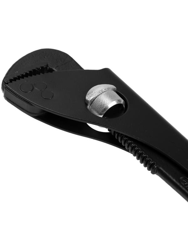 Ключ трубный ТУНДРА, 45 сталь, увеличенное раскрытие до 50 мм, 260 мм