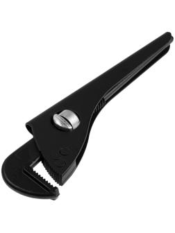 Ключ трубный ТУНДРА, 45 сталь, увеличенное раскрытие до 65 мм, 300 мм