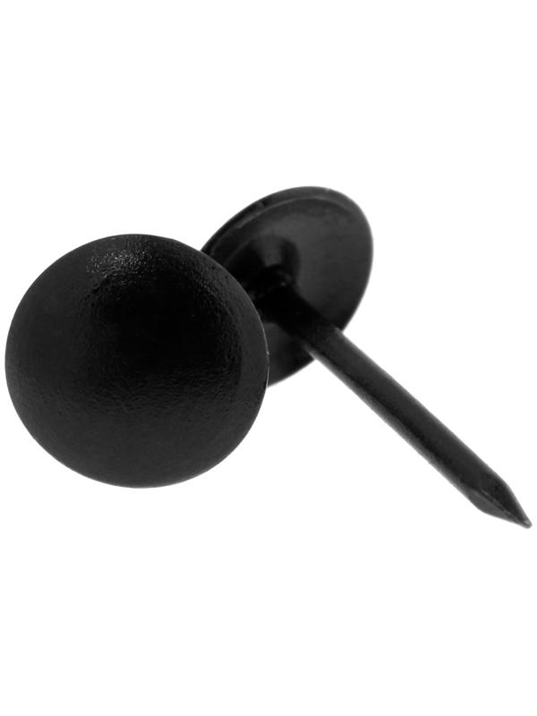 Гвозди ТУНДРА, декоративные, 8х15 мм, черные, 500 шт