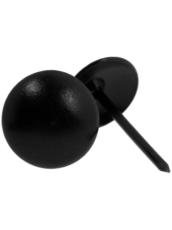 Гвозди ТУНДРА, декоративные, 11х19 мм, черные, 100 шт