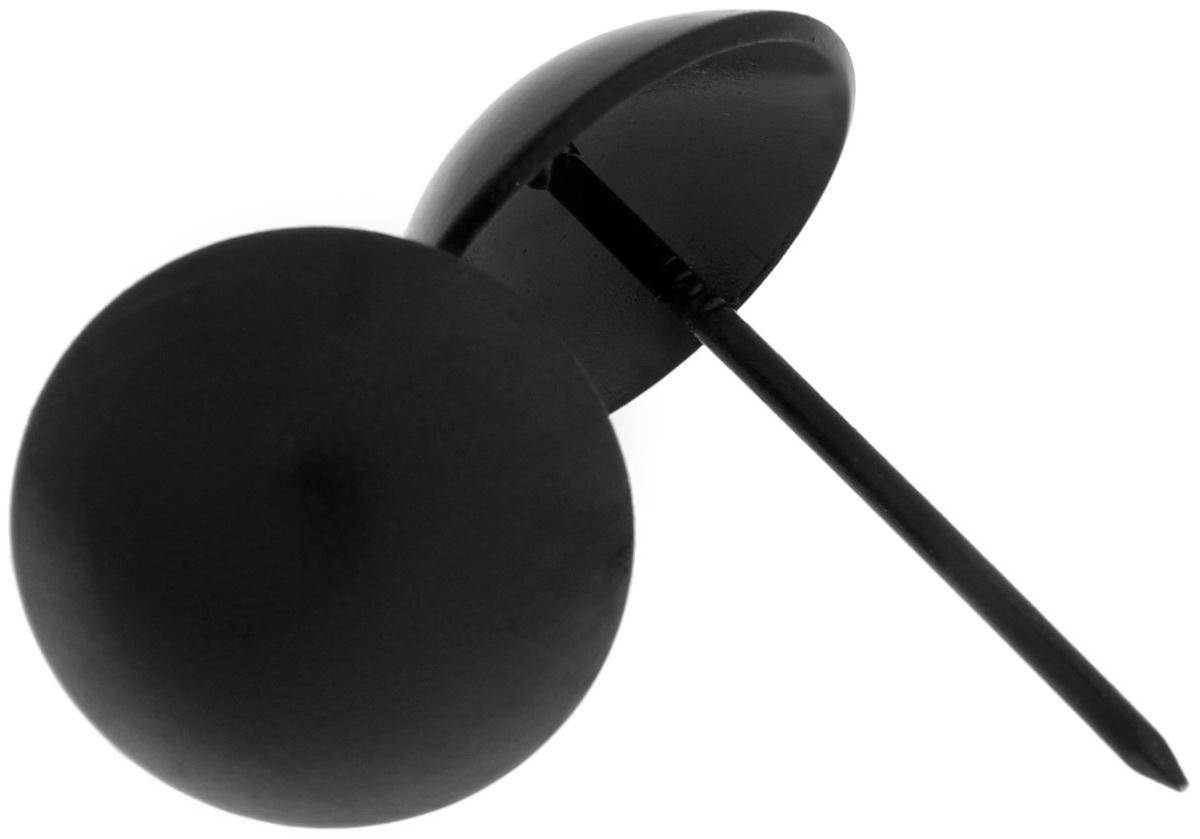 Гвозди ТУНДРА, декоративные, 25х39 мм, черные, 100 шт