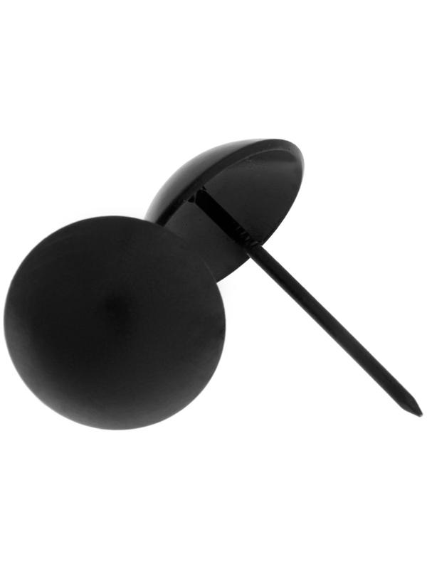 Гвозди ТУНДРА, декоративные, 25х39 мм, черные, 100 шт