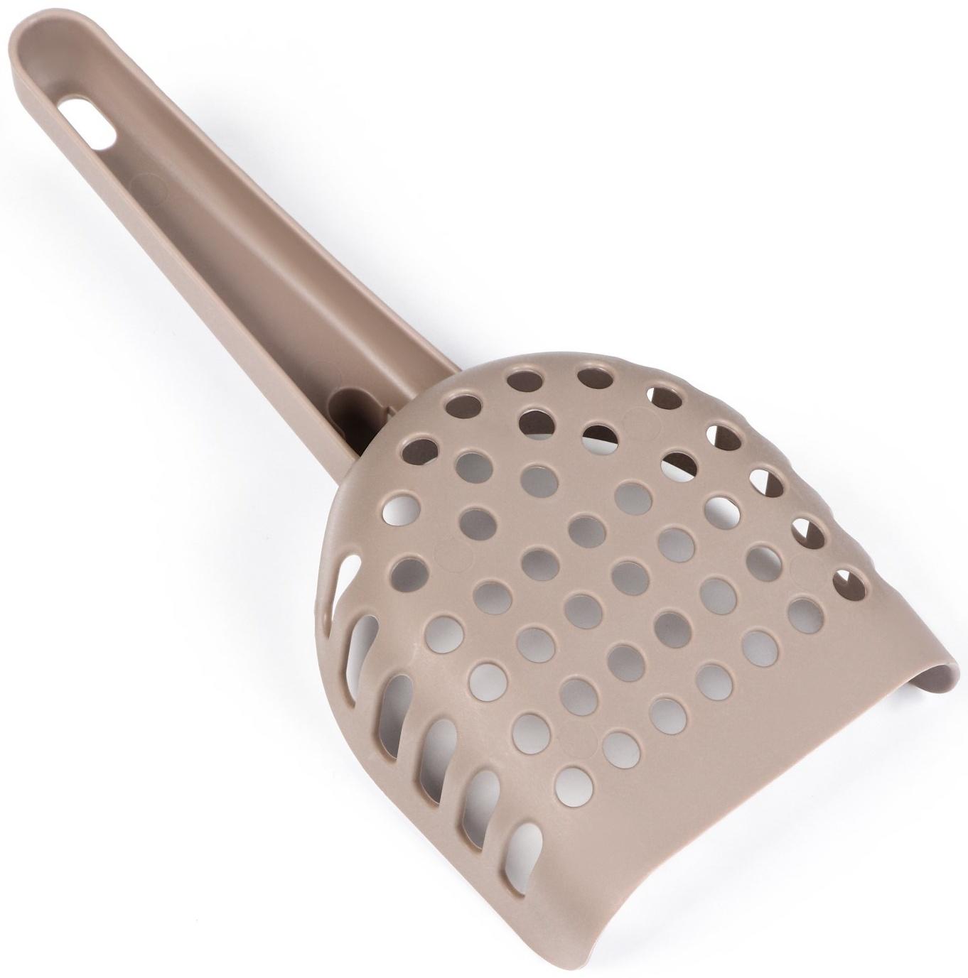 Совок для кошачьего туалета 23 x11 x 5,5, коричневый